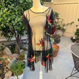 For Love & Lemons Birds of Paradise mini dress
